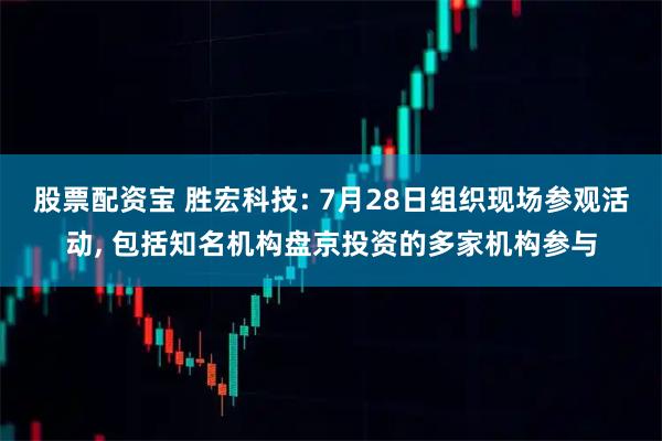 股票配资宝 胜宏科技: 7月28日组织现场参观活动, 包括知名机构盘京投资的多家机构参与